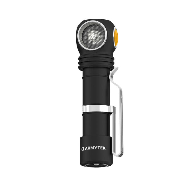 ArmyTek Wizard C2 Magnet фенер за глава LED с магнитен държач захранване от акумулатор 1200 lm 4800 h 64 g, бяло