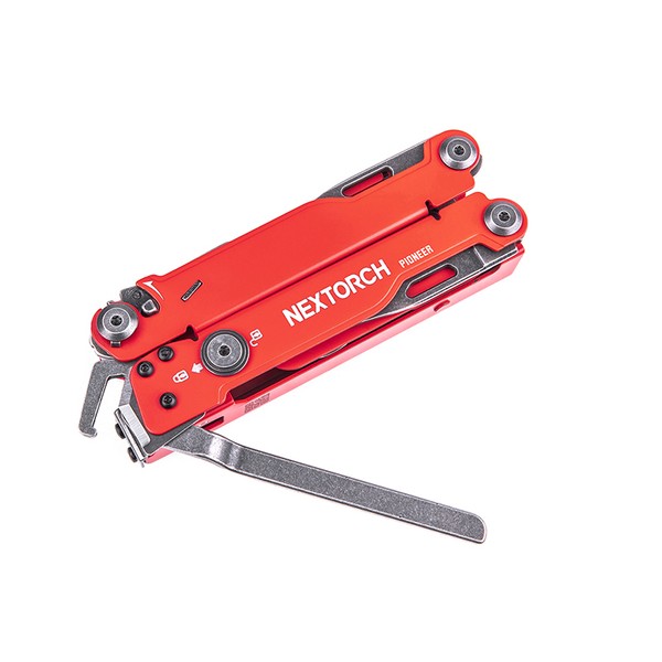 NexTorch® Pioneer MT20RE мултифункционално орудие спасителен edition, червена