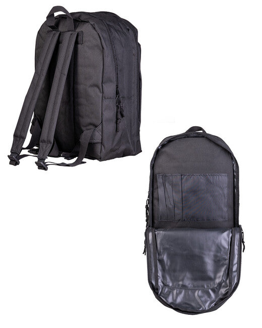Mil-Tec DayPack раница, черна, 25л