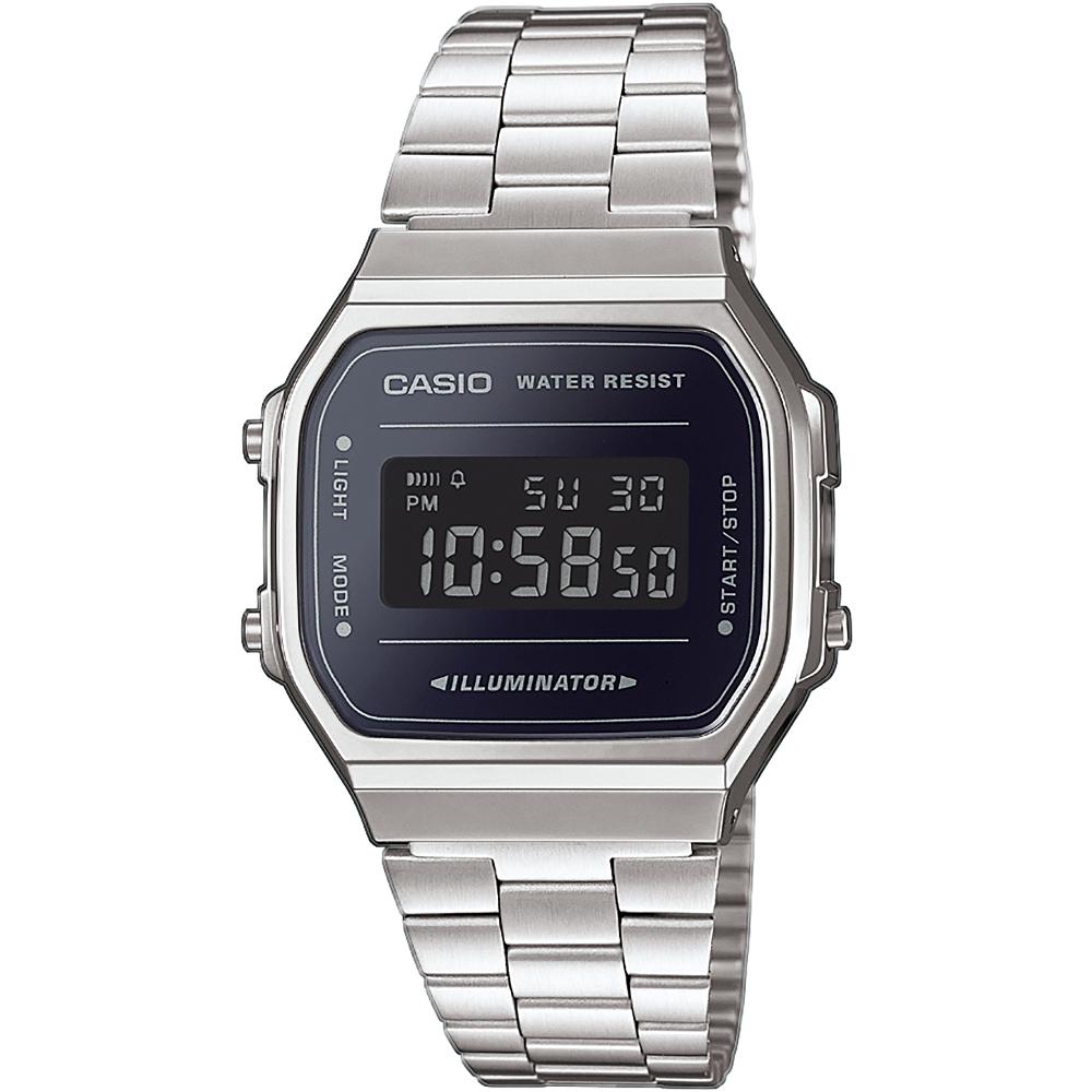 Casio A168WEM-1EF часовник, сребърен
