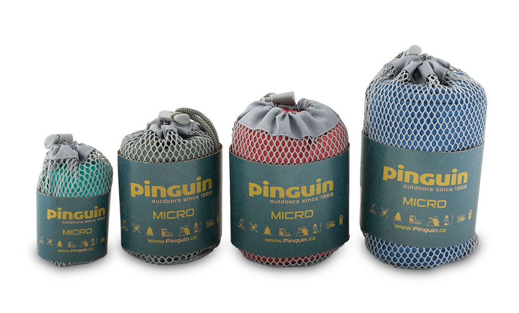 Pinguin Micro кърпа Map кърпа 75 x 150 см, червена