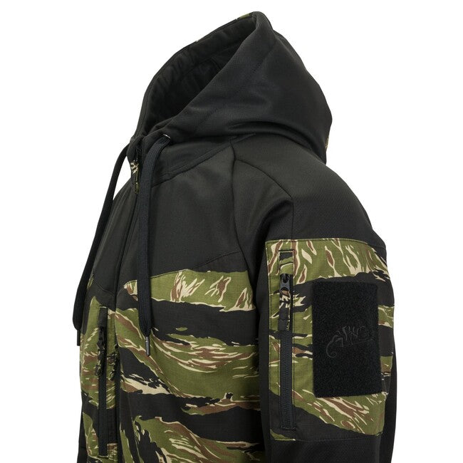 Helikon-Tex ROGUE HOODIE яке, черно/тигрова шарка