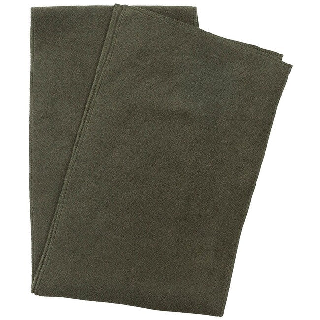 Fox Outdoor Fleece Scarf, Green, approx. 160 x 25 cm