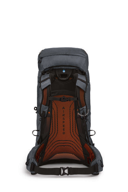 OSPREY EXOS 48 туристическа раница, волфрамов сив