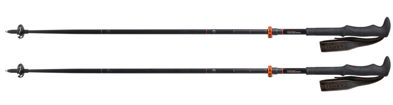 Komperdell FXP.4 Exp. Vario сгъваема тръст Carbon, 105-125 cm, 1 пар