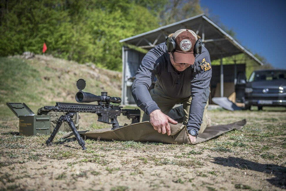 Helikon-Tex BACKBLAST MAT Extended стрелецка подложка, адаптивно зелено