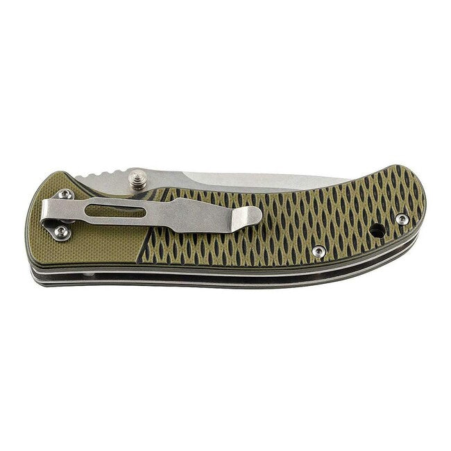 Herbertz джобен нож едноръчен 9cm, G10, мохово-зелен