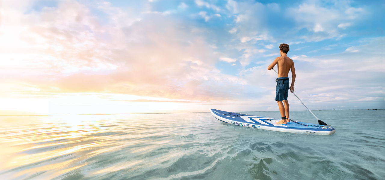 Intex AquaQuest® 350T туристическа дъска за гребане SUP
