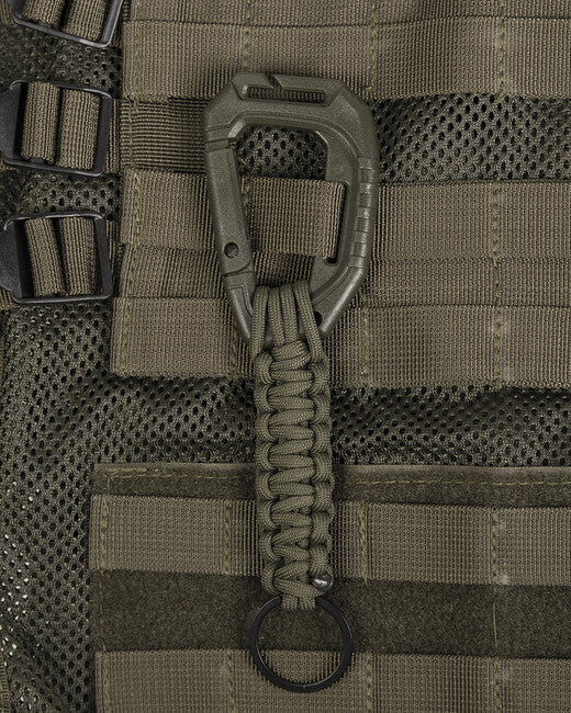 Mil-Tec MOLLE карабина с PARACORD, маслинен