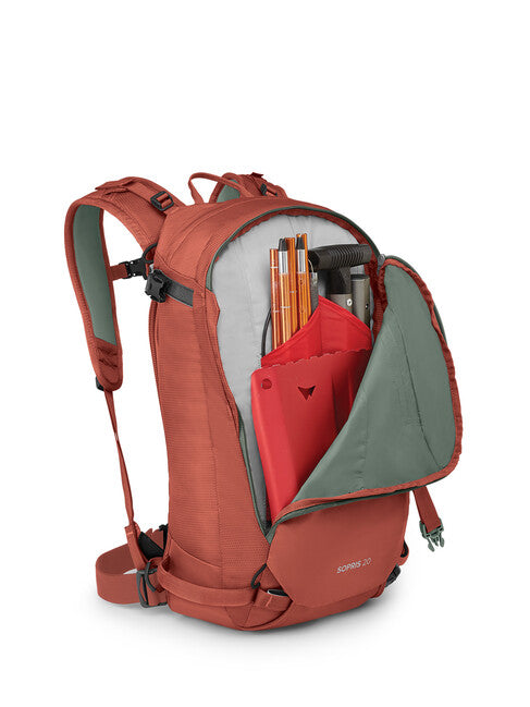 Osprey Sopris ските алпийски раница 20, emberglow оранжев