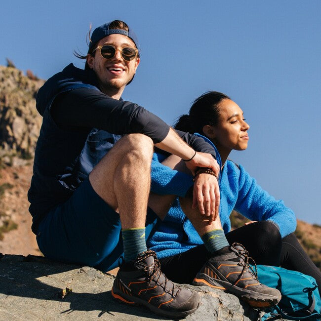 Darn Tough Light Hiker Micro Crew чорапи, леки с възглавничка, Дънка