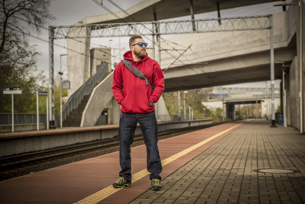 Helikon-Tex Градска суитшърт тактически FullZip, сив