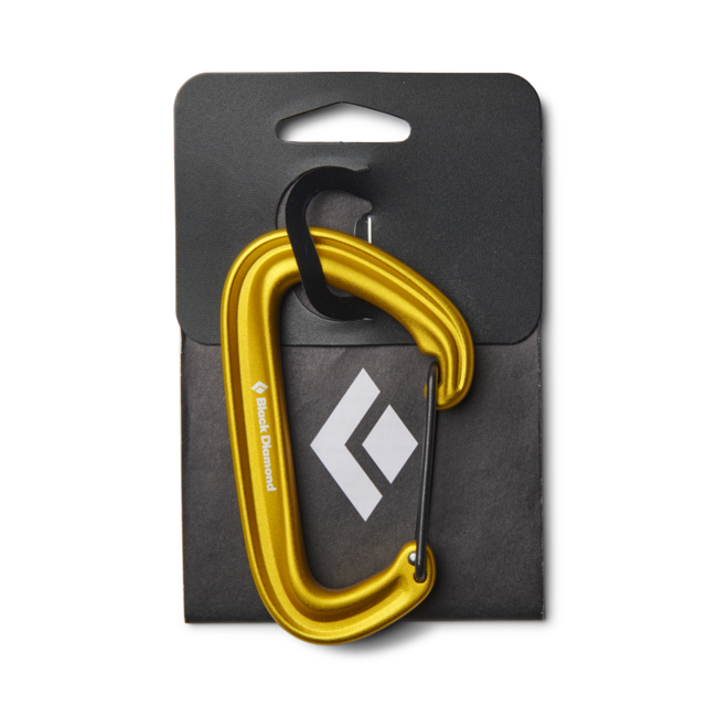 Black Diamond Litewire карабина, жълта