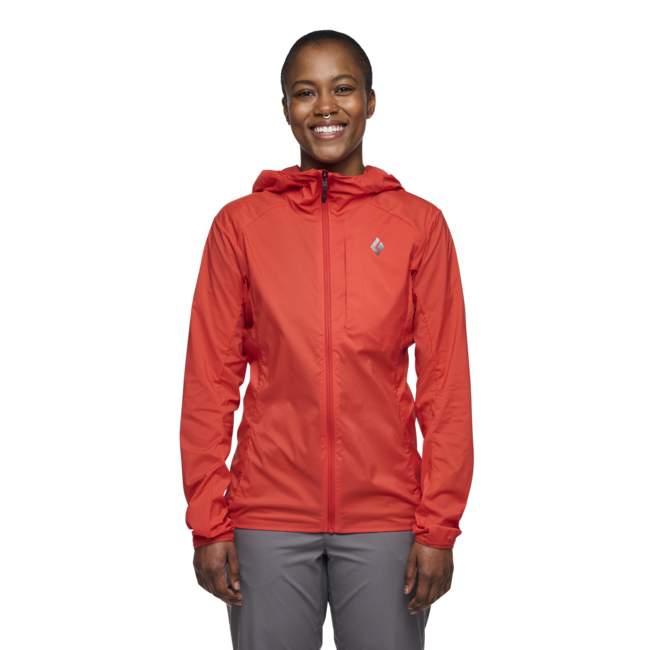Black Diamond Alpine Start Hoody ултралек яке софтшел дамско, октанов