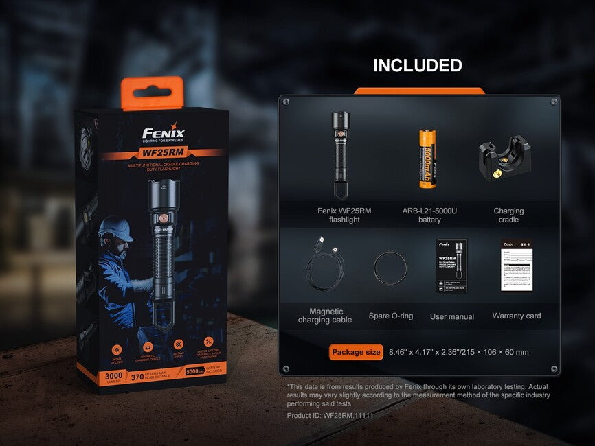Fenix WF25RM акумулаторен фенер