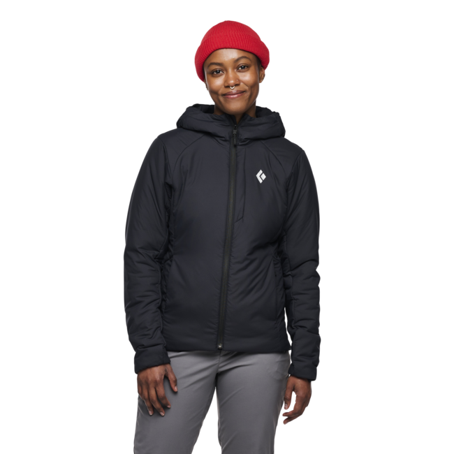 Black Diamond First Light Stretch суитшърт дамски, черна