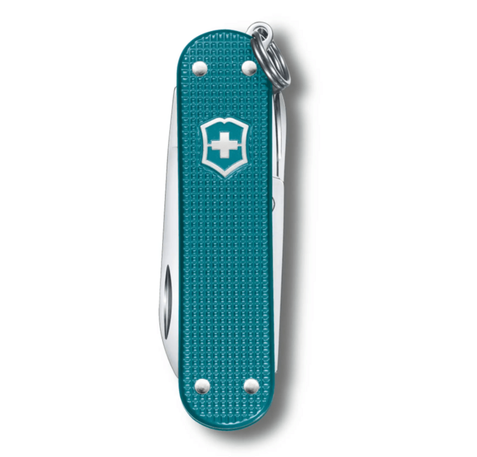 Victorinox Classic Colors Alox Wild Jungle многофункционален нож 58 mm, тюркоазен, 5 функции