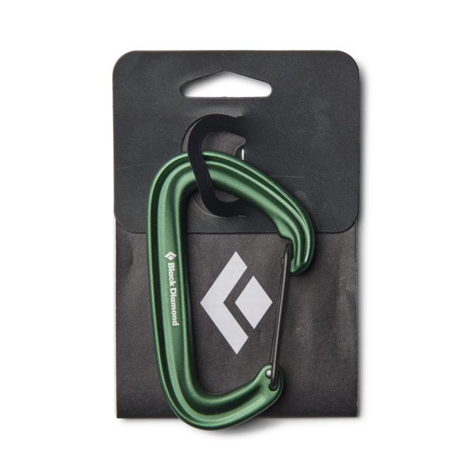 Black Diamond Litewire карабина, зелена
