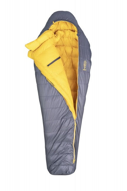 Patizon Dpro 890 Sleeping Bag, Anthracite/Gold, Left Zip, Regular