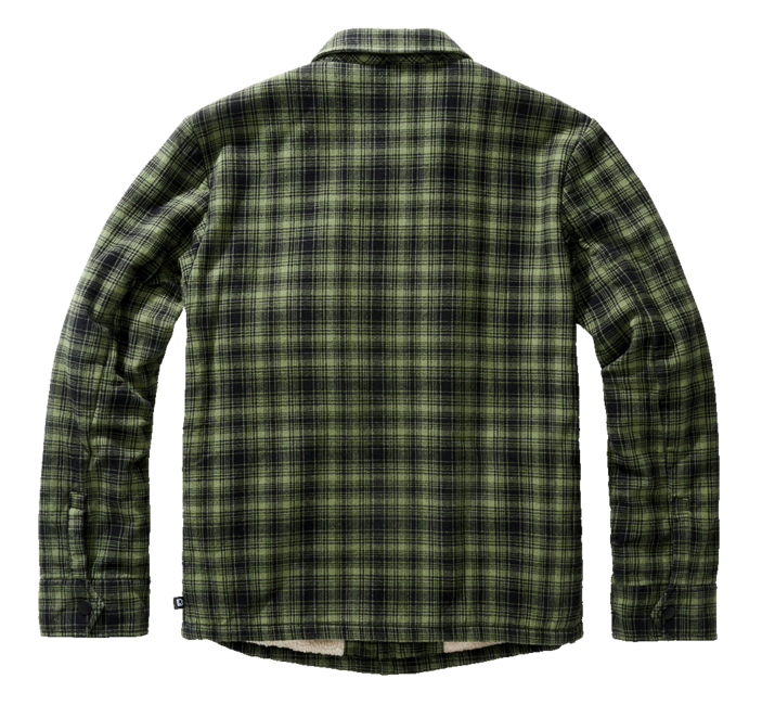 Brandit Classic Sherpa яке, маслинено-черно