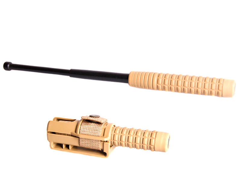 ESP Baton 18" 45cm, Black, Sand Handle