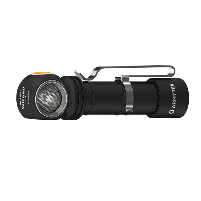 ArmyTek Wizard C2 Magnet фенер за глава LED с магнитен държач захранване от акумулатор 1200 lm 4800 h 64 g, бяло
