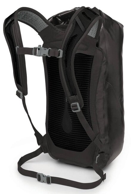 OSPREY TRANSPORTER ROLL TOP WATERPROOF градски раница 25, черна