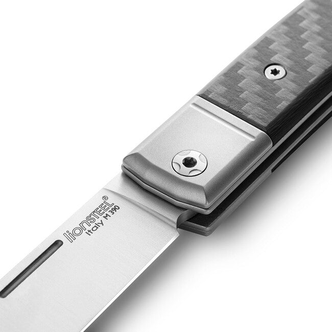 Lionsteel BestMAN BM1 нож с един лист от стомана M390 CF