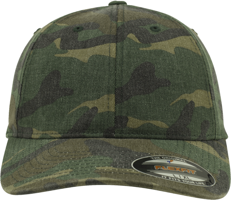 Brandit Flexfit Garment Camo шапка с козирка с избелял ефект, горски камуфлаж