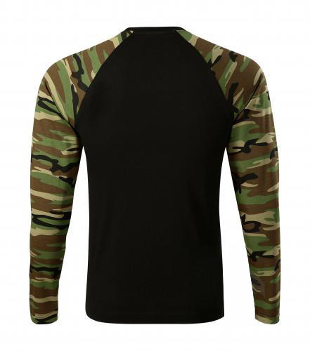 Malfini Camouflage тениска 160g/m2, кафява