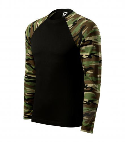 Malfini Camouflage тениска 160g/m2, кафява
