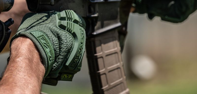 Mechanix M-Pact ръкавици против удари, маслинени
