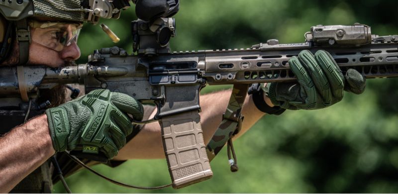 Mechanix M-Pact ръкавици против удари, маслинени