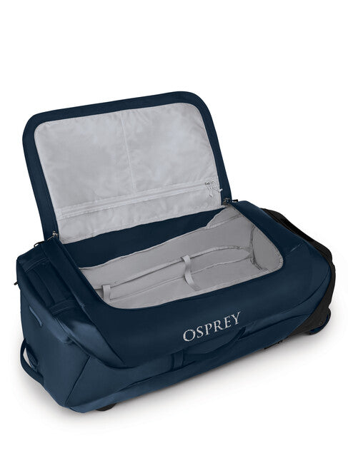 OSPREY ROLLING TRANSPORTER 120 чанта за пътуване на колелца, вентури син