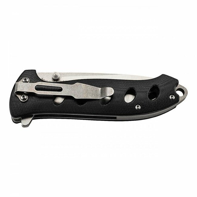 Herbertz едноръчен джобен нож Einhandmesser 7cm, черен, G10