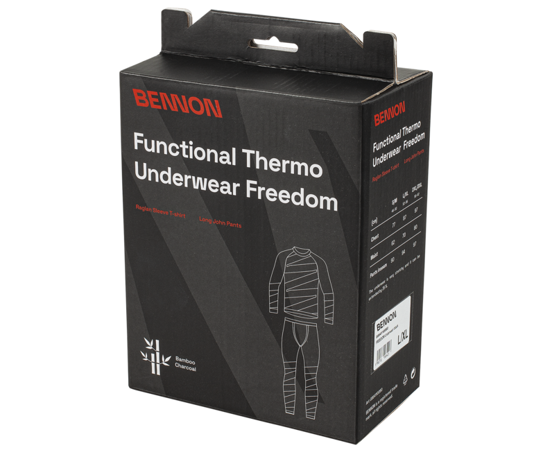 BENNON FREEDOM термобельо, черно