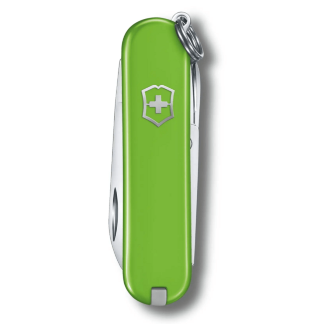 Victorinox Classic SD Colors многофункционален нож Smashed Avocado 7 функции, зелен, 7 функции, блистер