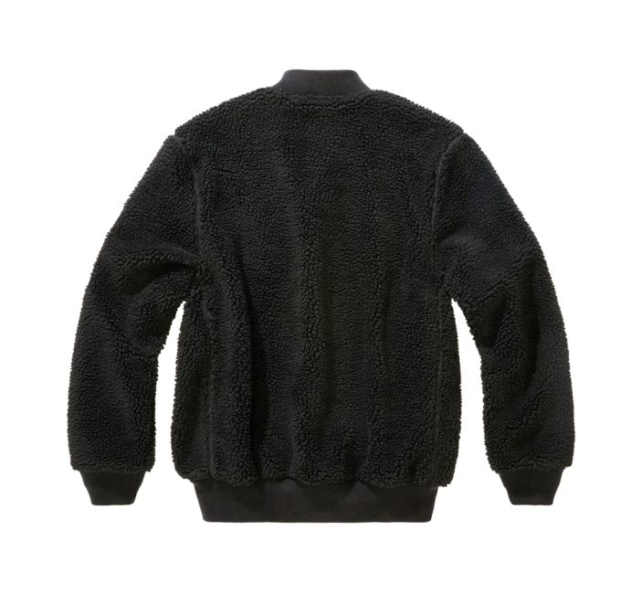 Brandit MA1 яке Sherpa, черно