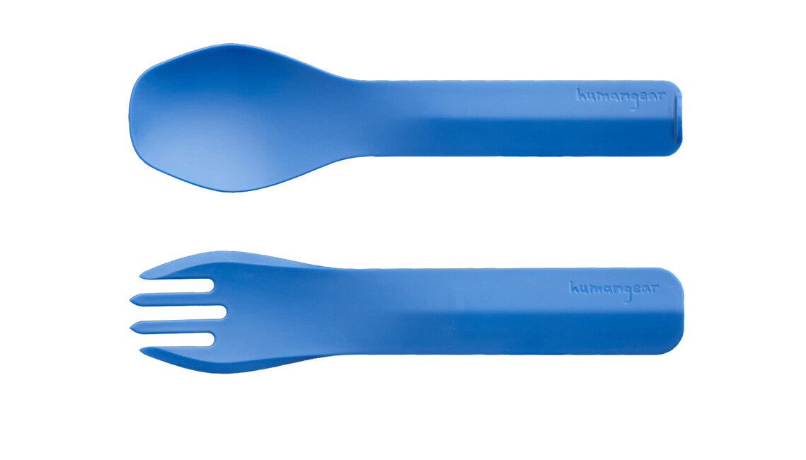 Humangear GoBites DUO прибори, сини