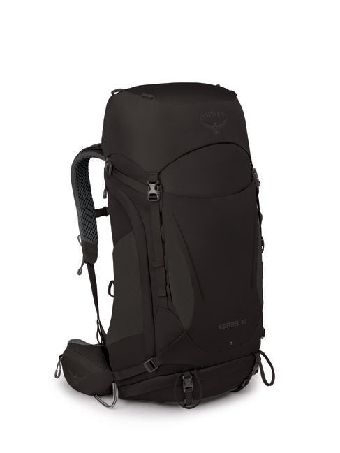 OSPREY KESTREL 48 туристическа раница, черна