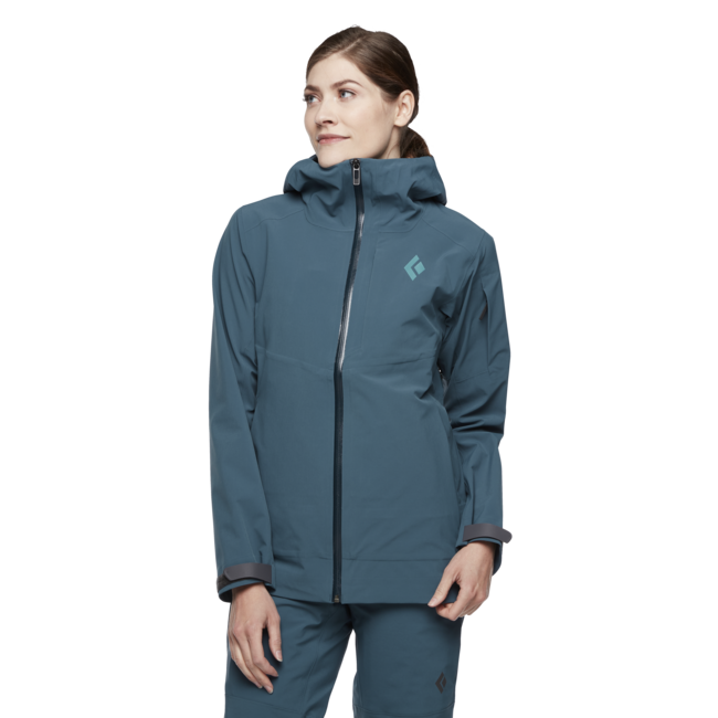 Black Diamond Recon Stretch Ski Shell ски яке дамски, азурит