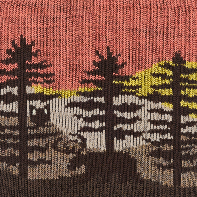 Darn Tough Northwoods Micro Crew чорапи средно леки с възглавничка, Earth