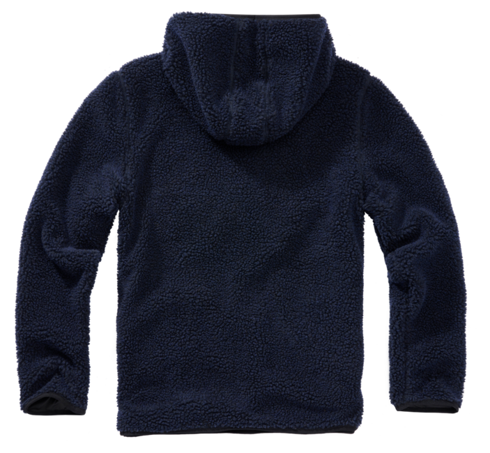 Brandit Teddyfleece Worker флисов суитшърт, тъмносин