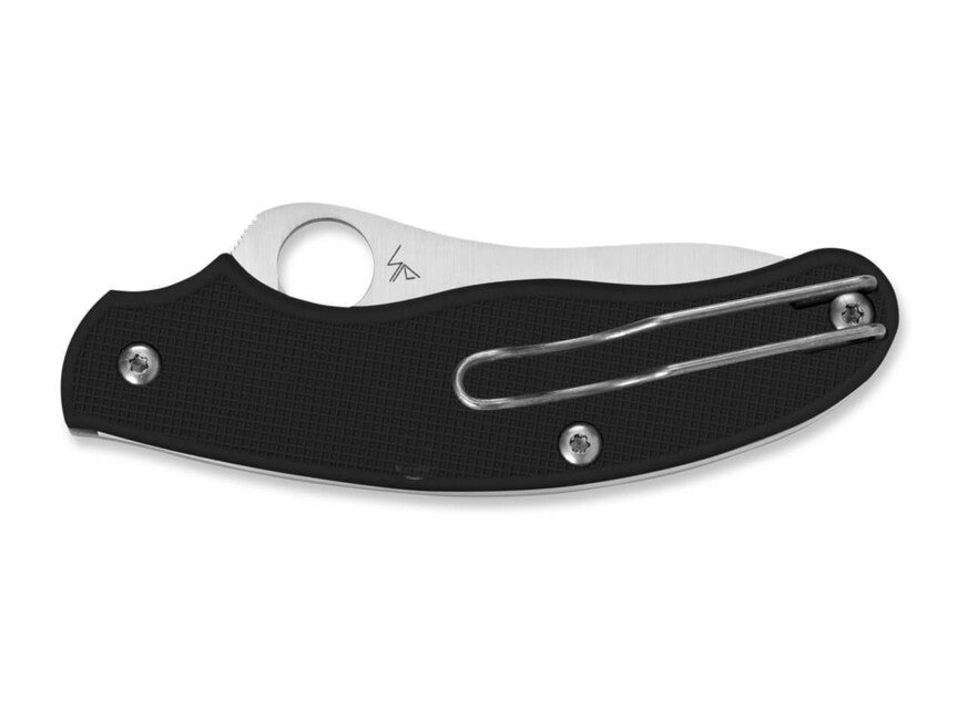 Spyderco UK Penknife джобен ежедневен нож FRN, черен, 7,6 см