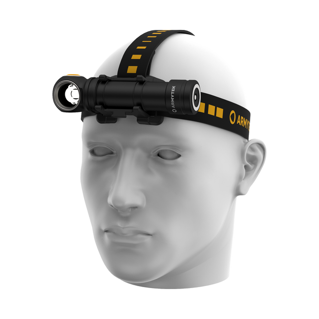 ArmyTek Wizard C2 Pro Max LR джобен фенер LED с фиксатор за колан, с калъф, захранване от акумулатор, 4150 lm, бяло