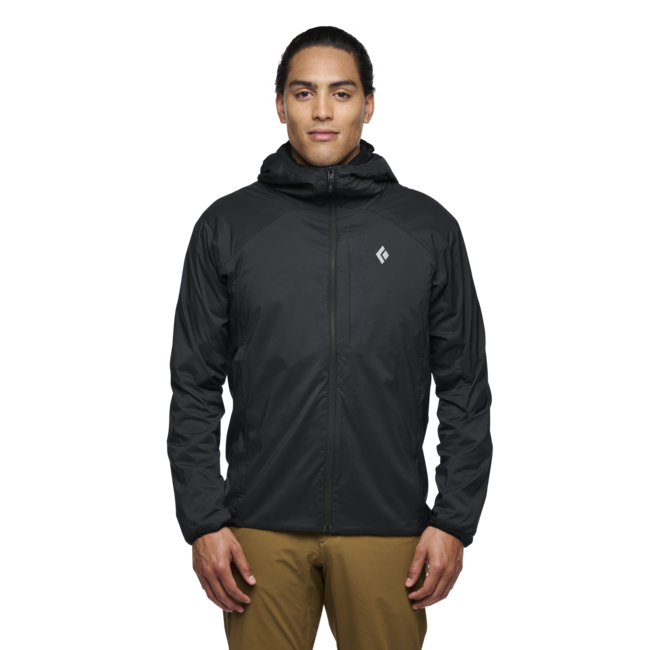 Black Diamond Alpine Start Insulated Hoody яке софтшел мъжко, черно