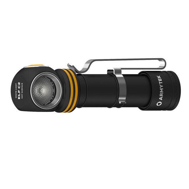 Armytek Elf C2 Cold White LED Headlamp, Battery Powered, 1100 lm, 4800 h, 65 g