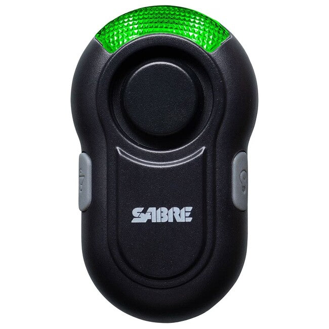 SABRE RED клипс-On личен алармен фенер 120db, черен