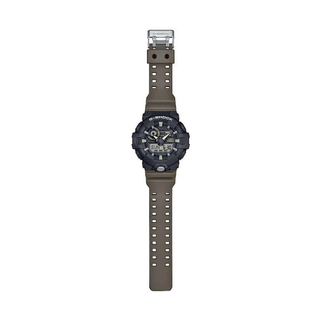 Casio G-Shock GA-710TU-1A3ER часовник, черен/кафяв