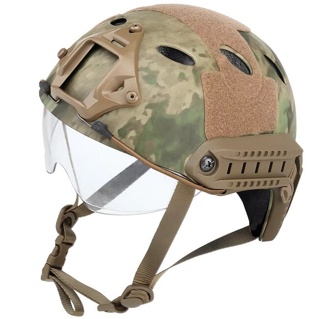 DRAGOWA Tactical FAST PJ тактическа каска с очила Bolt, ACU (без сертификация)